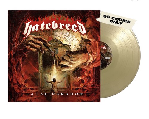 Hatebreed fatal paradox gold - hatebreed, paradox-gold
