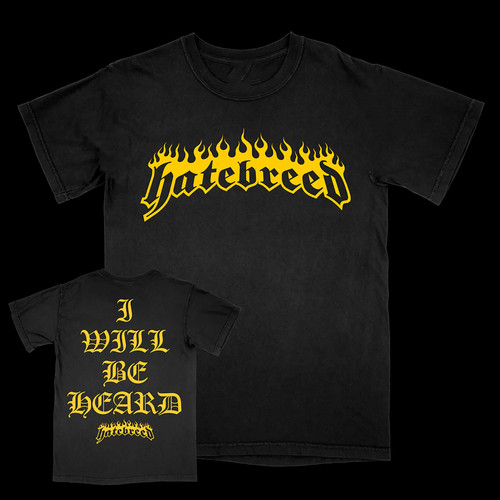 Hatebreed band sides black - sides,