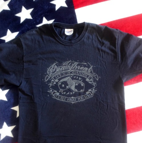 Death threat shirt - death, m