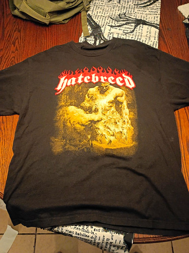 Hatebreed black double sided - hatebreed,