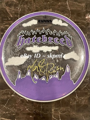 Matt bryne hatebreed signed - bryne,