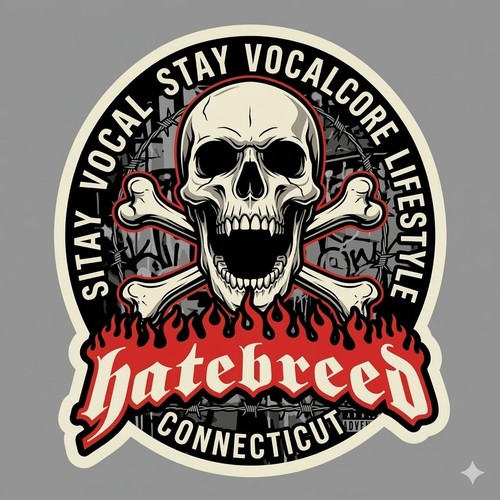 Hatebreed sticker decal phone - hatebreed,