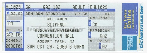 Slipknot mudvayne hatebreed - slipknot,