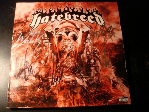 Band signed hatebreed - band,