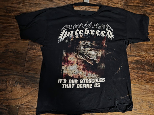 Vintage hatebreed band shirt - hatebreed,