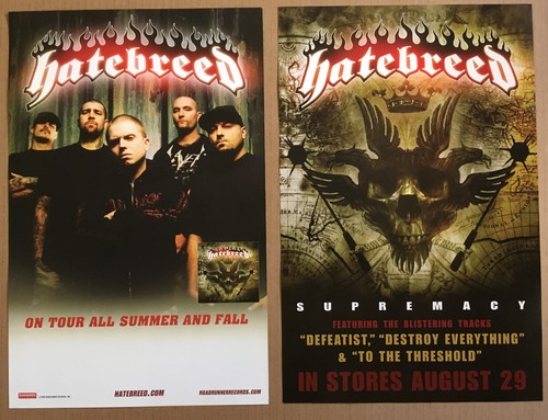 Hatebreed rare 2006 double - rare,