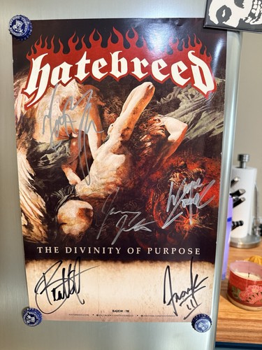 Hatebreed signed the divinity - hatebreed,