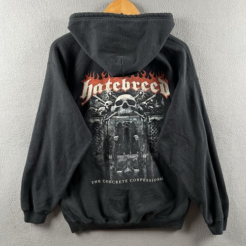 Hatebreed hoodie mens large - mens,